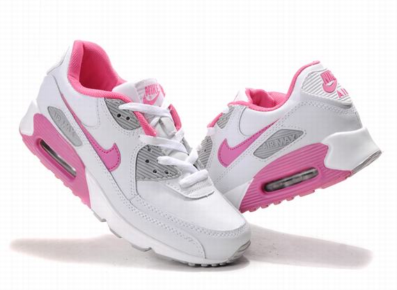 Nike Air Max Shoes Womens White/Pink/Gray Online